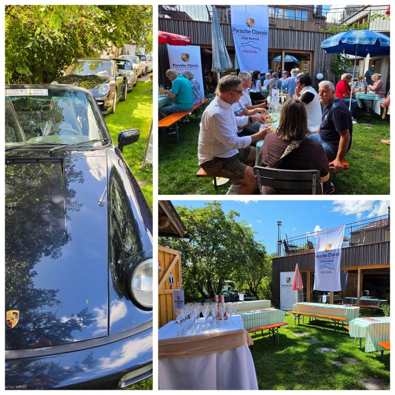 Porsche Classic Club zu Gast bei uns in Ebbs